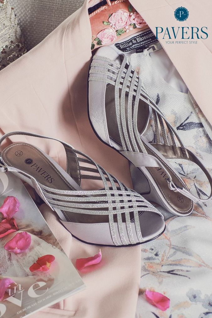 Pavers silver shoes sale