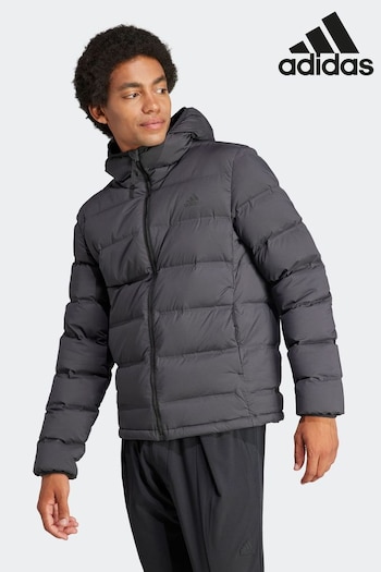 adidas Sportswear Helionic Stretch Hooded Down Jacket (D39134) | £180