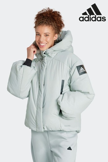 adidas release Grey Sportswear Outdoor MY.SHLTR Down Jacket (D39140) | £280