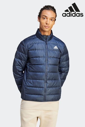 adidas payless Blue Sportswear Essentials Light Down Jacket (D39171) | £100