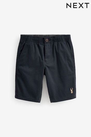 Navy Blue Pull-On Chino Shorts (3-16yrs) (D39441) | £11 - £16
