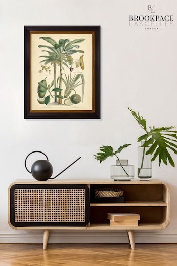 Brookpace Lascelles Black Fruitful Palm II Framed Wall Art (D39460) | £55