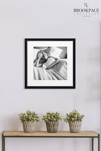 Brookpace Lascelles Black Marilyn Monroe Bed Framed Wall Art (D39473) | £80