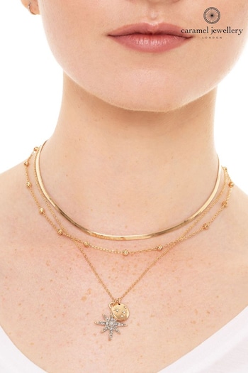 Caramel Jewellery London Eternal Star Necklace (D39613) | £20