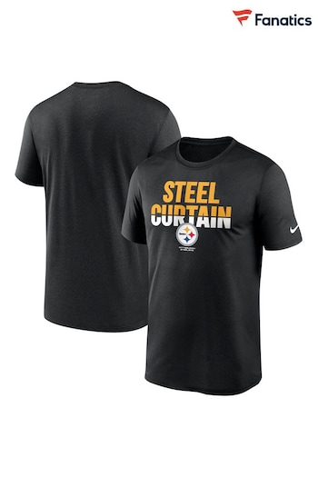 Fanatics NFL Pittsburgh Steelers Local Phase Legend Black T-Shirt (D39714) | £25