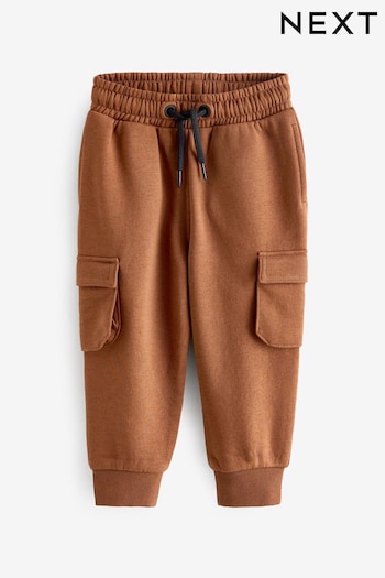 Chocolate Brown Joggers Utility (3mths-7yrs) (D39715) | £9 - £11