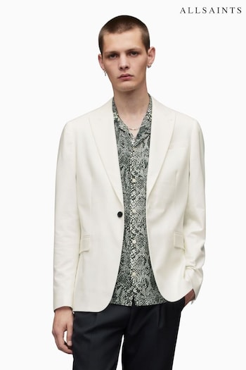 AllSaints Row White Blazer (D39750) | £269