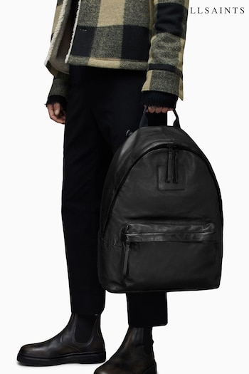 AllSaints Black Carabiner Backpack (D39773) | £249