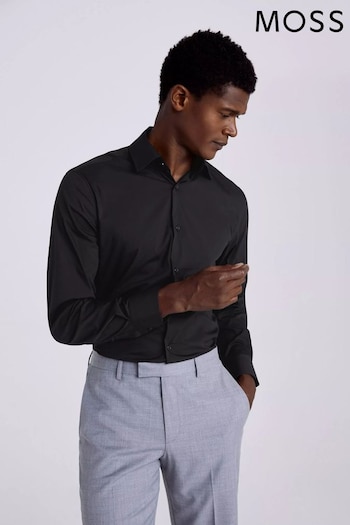MOSS Tailored Fit Performance Stretch Shirt (D40370) | £60