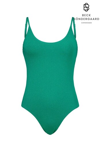 Becksondergaard Green Shobi Baral Swimsuit (D40563) | £84