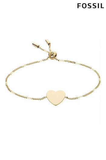 Fossil Ladies Gold Tone Jewellery Bracelet (D40635) | £35