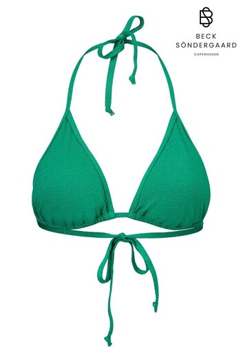 Becksondergaard Green Bikini Top (D40725) | £38