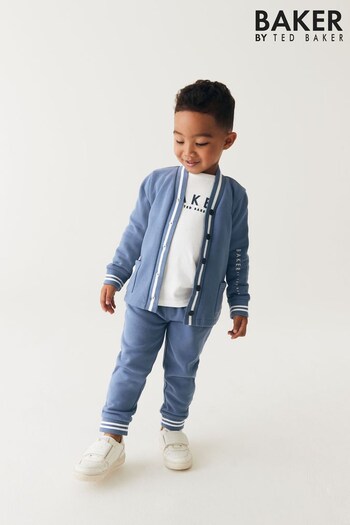 Baker by Ted Baker (0-6yrs) Blue 3 Piece Cardigan Set (D40759) | £45 - £50