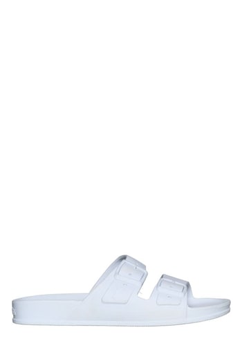 Cacatoes White Rio De Janeiro Buckle Sandals (D41389) | £35