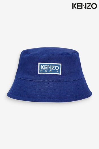Kenzo Blue Logo Bucket Hat (D41708) | £49 - £53