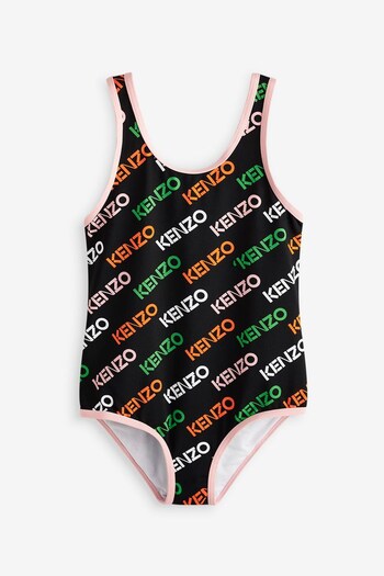 KENZO KIDS Black Logo Print Swimming Costume (D41734) | £63 - £68