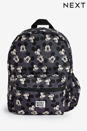 Charcoal Grey Disney Mickey Mouse Backpack (D41752) | £22