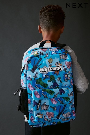 Minecraft Blue Backpack (D41760) | £26