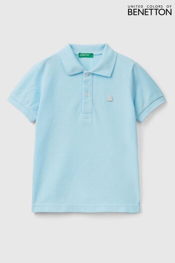 Benetton Logo Polo Shirt (D41840) | £20