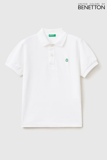 Benetton Logo Polo Shirt (D41850) | £20