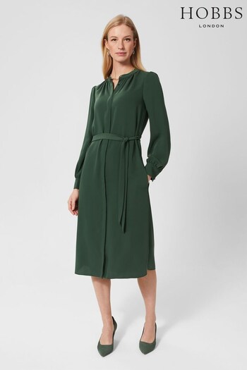 Hobbs Green Rue Dress (D42098) | £149