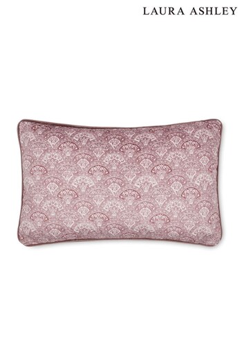 Laura Ashley Pale Ruby Musica Feather Filled Cushion (D42573) | £40