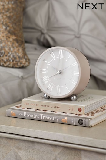 Silver Mini Alarm Clock (D42828) | £16