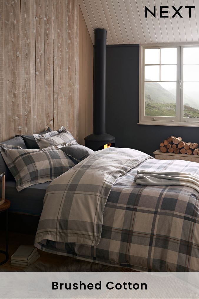 Grey childrens duvet cover top