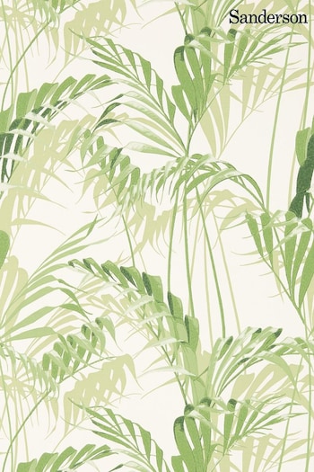 Sanderson Green Palm House Wallpaper (D42865) | £83