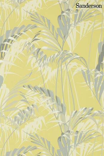 Sanderson Yellow Palm House Wallpaper (D42866) | £83
