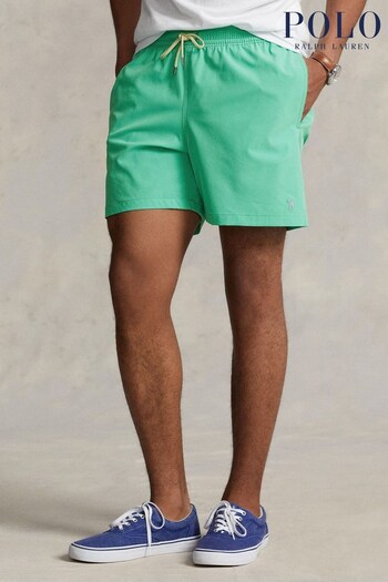 Polo Ralph Lauren Green Traveller Swim Shorts (D43102) | £89