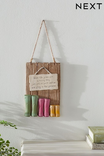 Bright Welly Boot Hanging Decoration (D43289) | £8