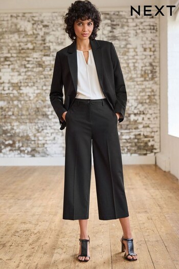 Black Tailored Culotte Trousers (D43400) | £28