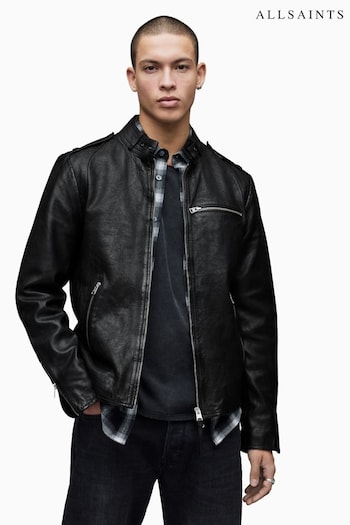 AllSaints Tagg Black Jacket (D43508) | £399