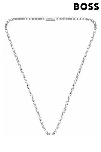 BOSS Silver Gents  Jewellery Chain For Him Necklace (D43616) | £79
