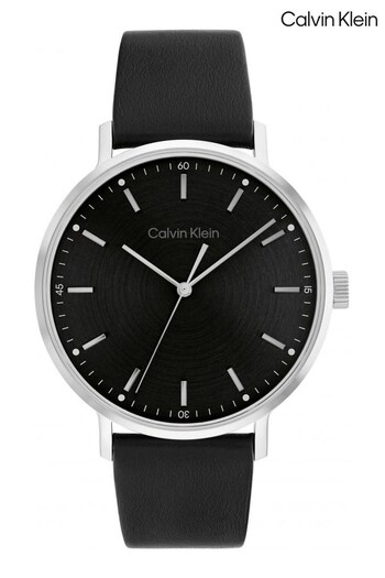 Calvin Klein Gents Black Modern Timeless Watch (D43833) | £119