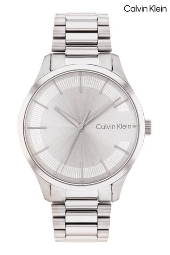Calvin Klein Silver Tone Iconic Bracelet Watch (D43838) | £149