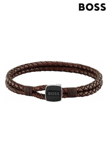 BOSS Brown Jewellery Gents Seal Bracelet (D44407) | £49