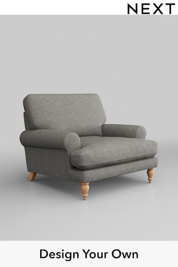 Tweedy Chenille/Mid Grey Erin Deep Relaxed Sit (D44989) | £425 - £1,850