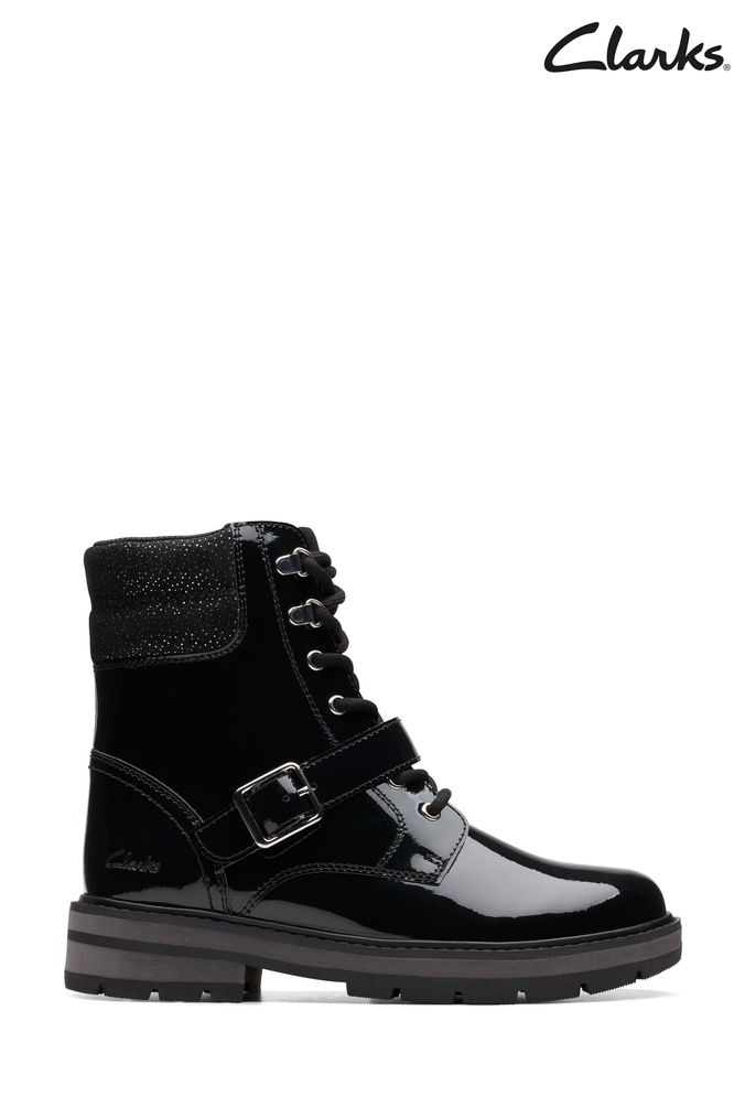 Clarks girls boots size 8 cheap