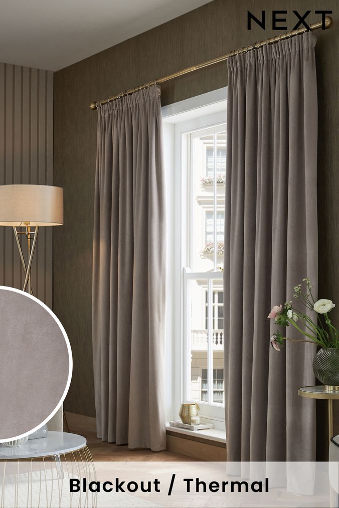 Next pencil pleat clearance curtains