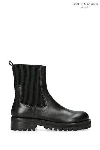Kurt Geiger London Black Dripdrop Boots (D45522) | £219