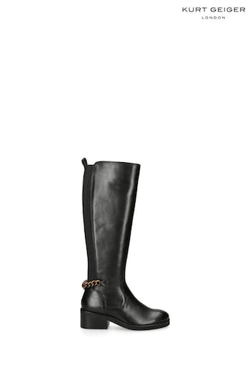 Kurt Geiger London Black Dripdrop Boots (D45523) | £259