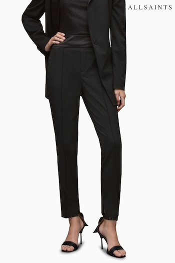 AllSaints Ember Black Trousers (D45724) | £149