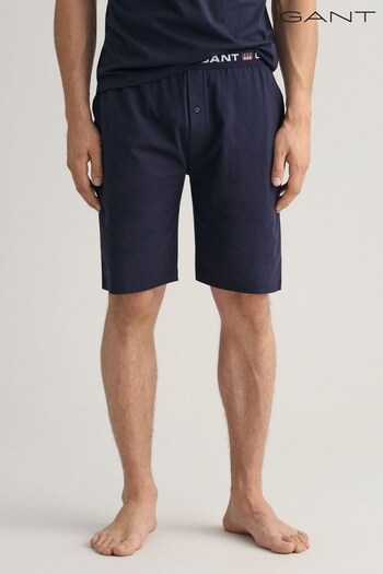 GANT Blue Jersey Pyjamas Shorts (D45829) | £40