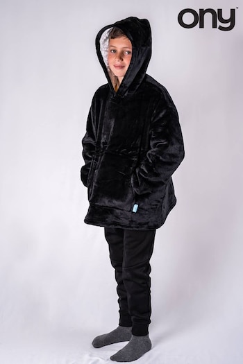 Ony Soft Cosy Fleece Extra Thick Oversized Blanket Hoodie (D45847) | £27