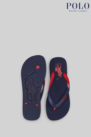 Polo Ralph Lauren EVA Logo Flip Flops (D46019) | £45