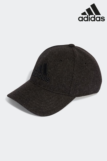 adidas Grey Adult Wool Baseball Logo Cap (D46139) | £23