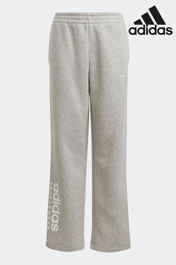 adidas Grey adidas Fleece Joggers Kids (D46229) | £30