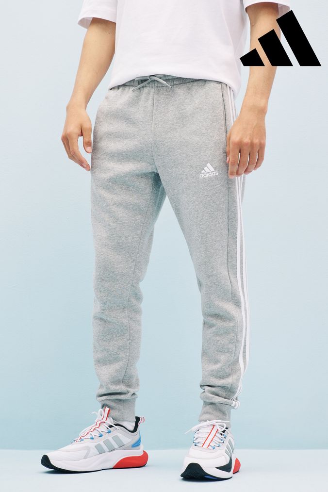 Light grey adidas joggers mens sales